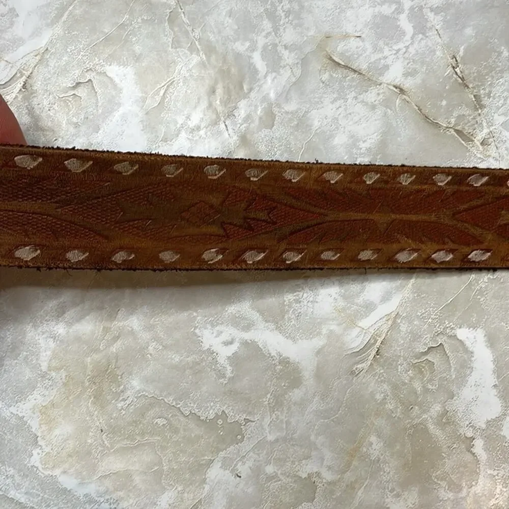 Vintage Old Navy boho leather belt